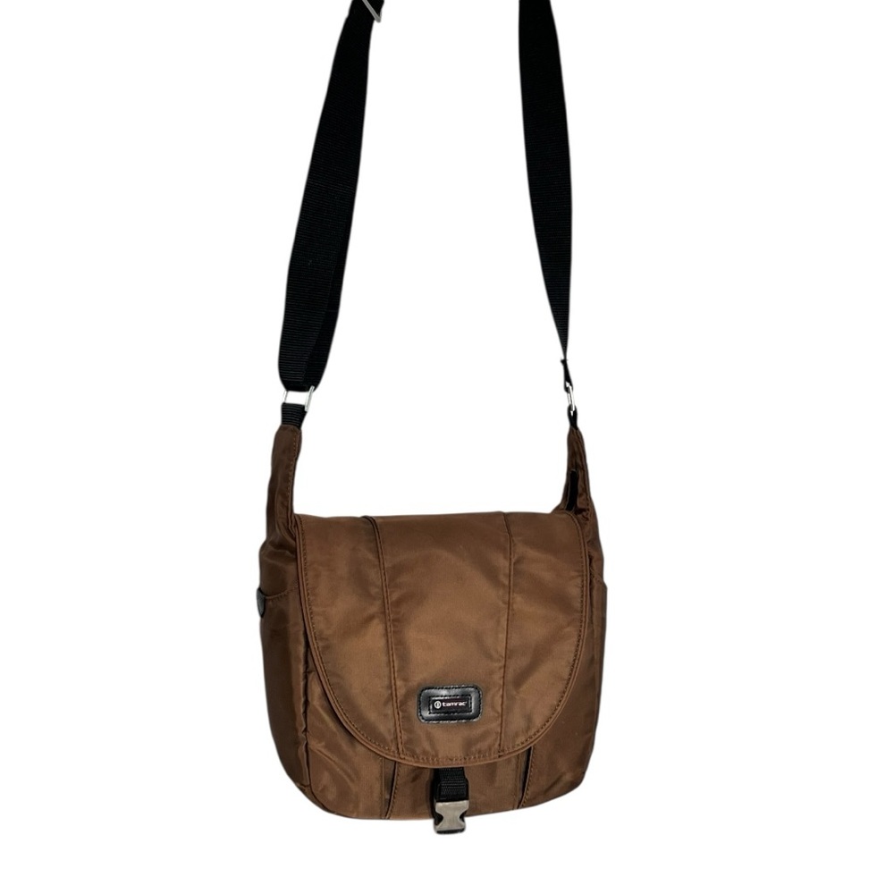 Tamrac Camera Bag  5422 Brown Color Zip & Clip Closure Case UNISEX